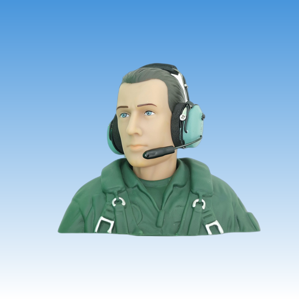 Rc Hobby Jet Plane - Figure Pilot Toy Model for turbine