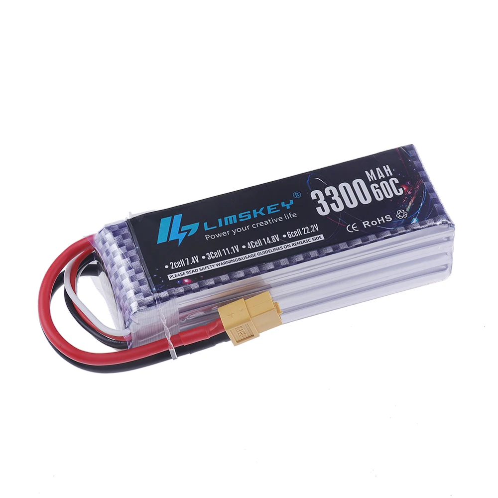 4S LiPo Battery 14.8V 3300mAh  - огляд і ціна Lipo Battery 4S