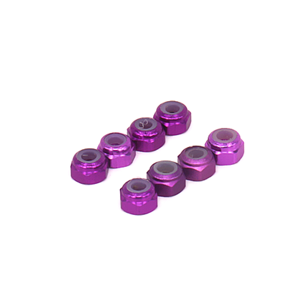 8pcs RCAWD Wheel Hex Lock Nut  - огляд і ціна Rc Hobby Nut