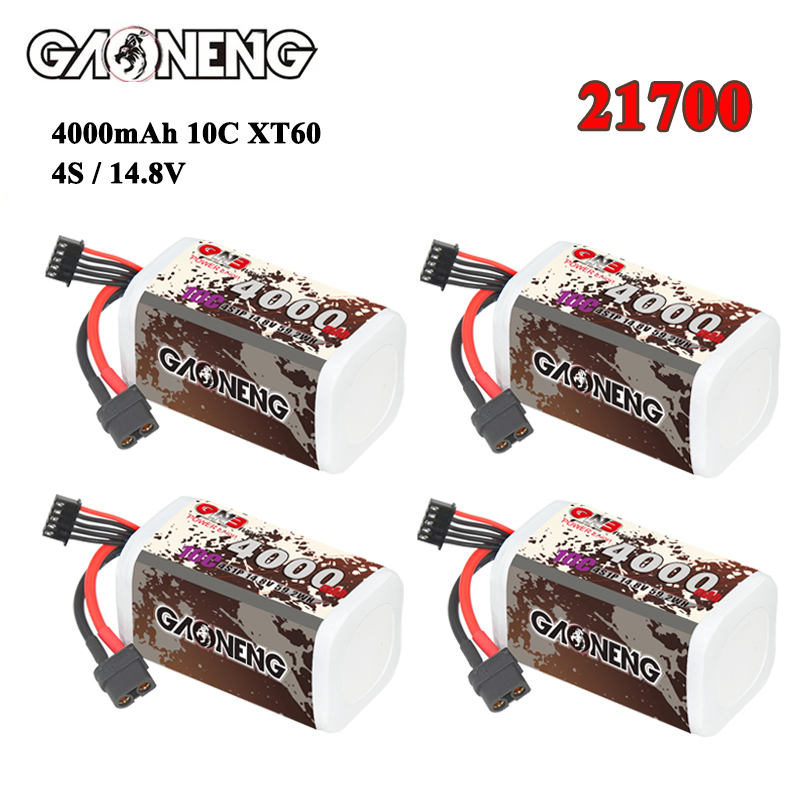 GNB 4000mAh 4S 14.8V 10C 20C W - огляд і ціна Lipo Battery 4S