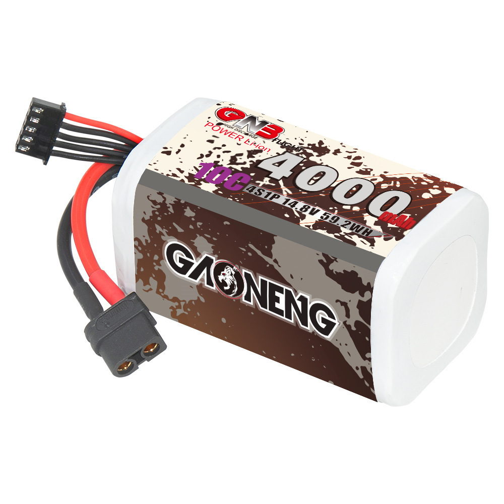 GNB 4000mAh 4S 14.8V 10C 20C W - огляд і ціна Lipo Battery 4S