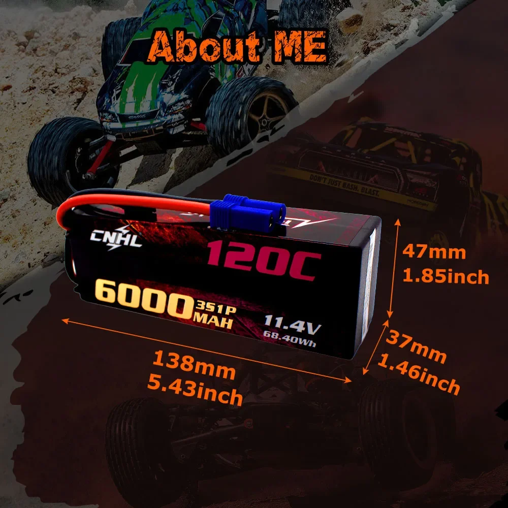 CNHL 2S 3S 4S Lipo Battery 600 - огляд і ціна Lipo Battery 4S