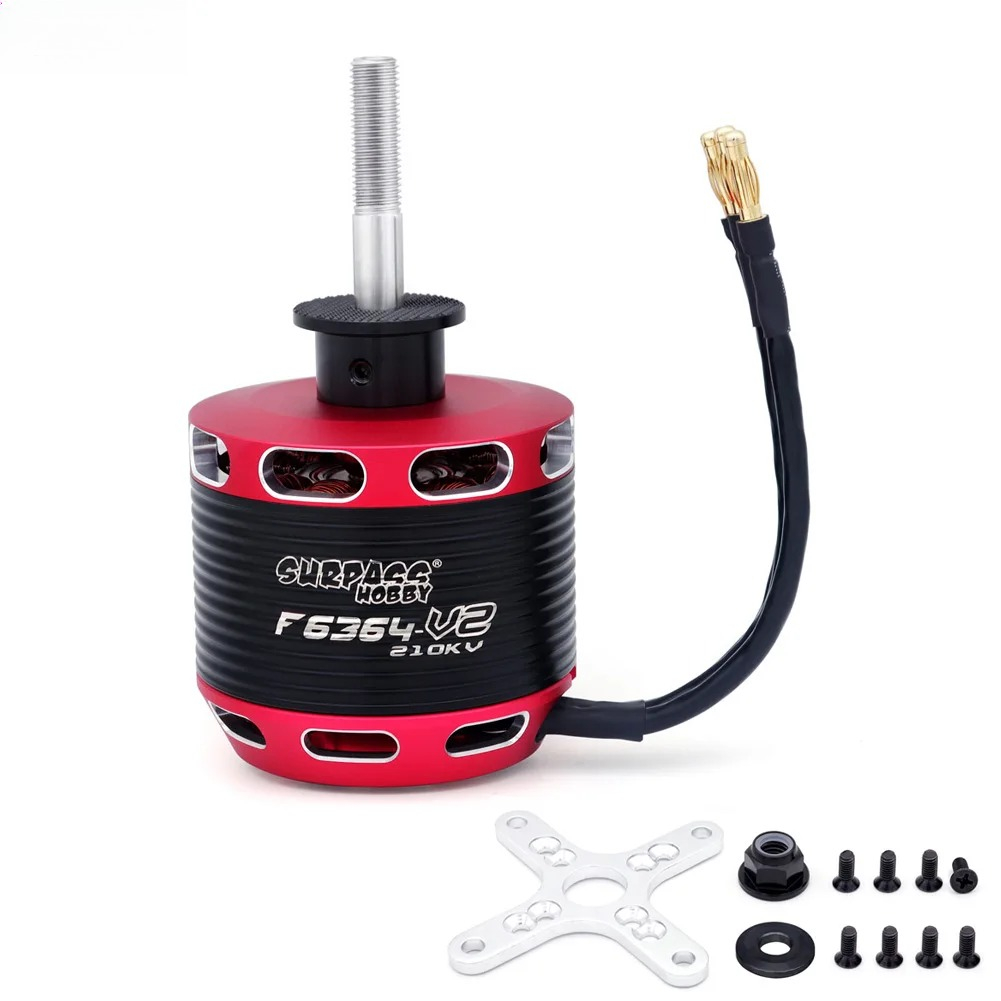 Surpass Hobby F-6364 210KV Bru - огляд і ціна Rc Hobby Ua